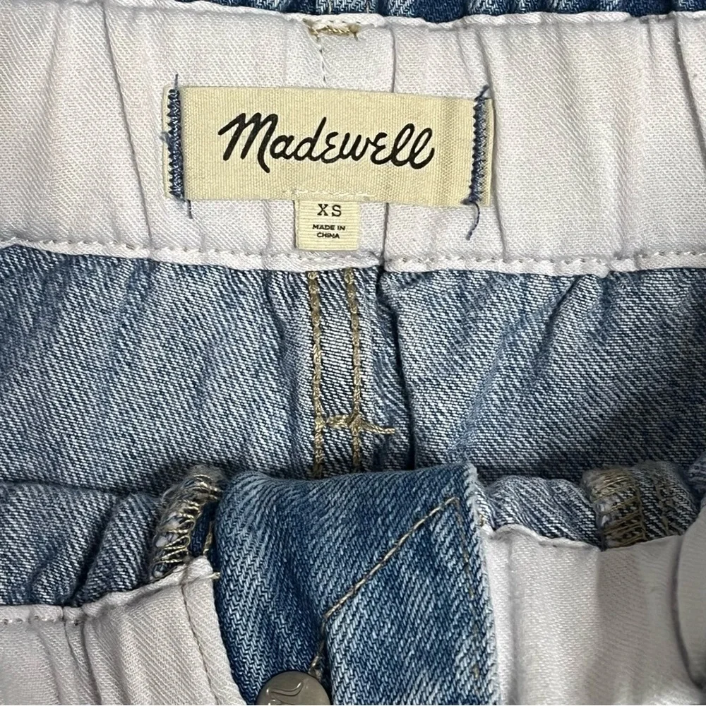 Madewell Pull-On Balloon Elastic Waist Jeans Women’s Size XS